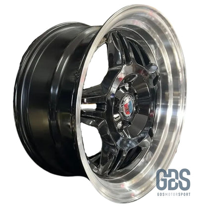 4 jantes look Style 24 M3 E36 BMW Noir brillant R17’’ X 8’’ ET30 - Jantes et pneus - GDS Motorsport
