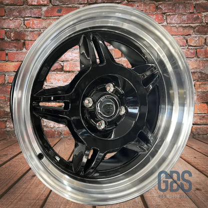 4 jantes look Style 24 M3 E36 BMW Noir brillant R17’’ X 8’’ ET30 - Jantes et pneus - GDS Motorsport