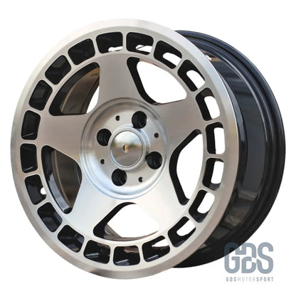 4 jantes look turbomac rally bmw r15’’ x 7’’ et24 - jantes et pneus