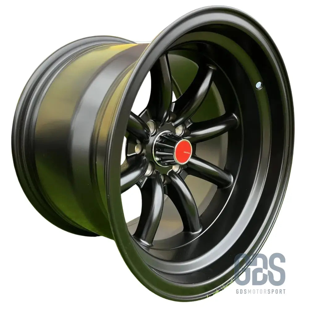 4 jantes look watanabe noir mate bmw r15’’ x 9’’ et0 10.5’’ et-15 - jantes et pneus