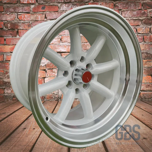 4 jantes look watanabe rota blanc bmw r15’’ x 9’’ et0 10.5’’ et-15 - jantes et pneus