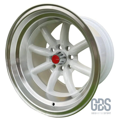 4 jantes look watanabe rota blanc bmw r15’’ x 9’’ et0 10.5’’ et-15 - jantes et pneus