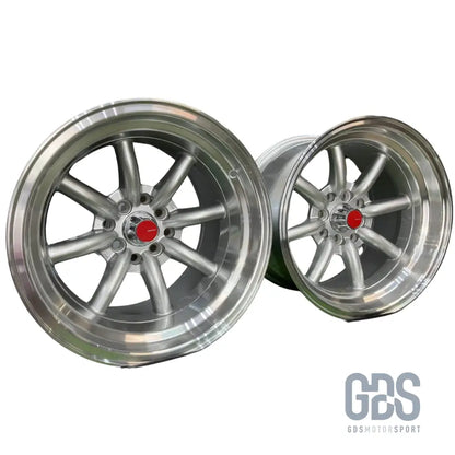 4 jantes look watanabe rota gris diamant bmw r15’’ x 9’’ et0 10.5’’ et-15 - jantes et pneus