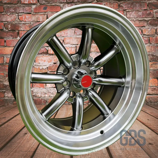 4 jantes look watanabe rota hyperblack bmw r15’’ x 9’’ et0 10.5’’ et-15 - jantes et pneus