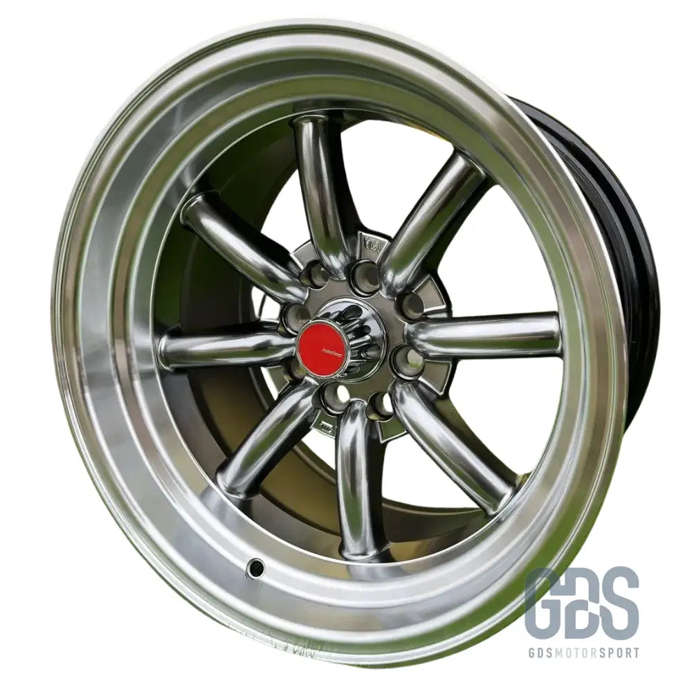 4 jantes look watanabe rota hyperblack bmw r15’’ x 9’’ et0 10.5’’ et-15 - jantes et pneus