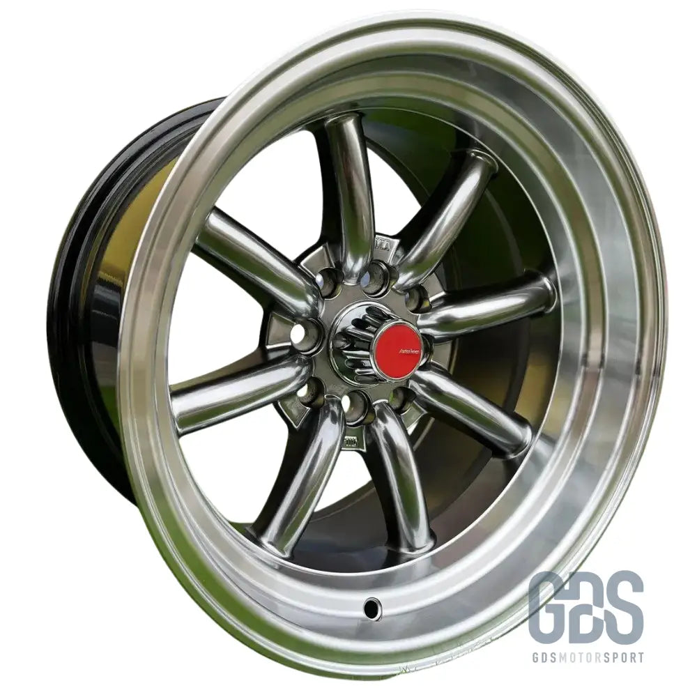 4 jantes look watanabe rota hyperblack bmw r15’’ x 9’’ et0 10.5’’ et-15 - jantes et pneus