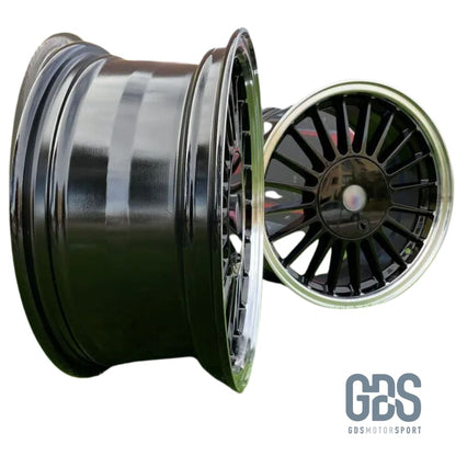 4 jantes style Alpina centre noir BMW R16’’ X 7 ET28 8’’ - Jantes et pneus - GDS Motorsport