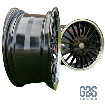 4 jantes Look Alpina centre noir BMW R16’’ X 7 ET28 8’’ - Jantes et pneus - GDS Motorsport