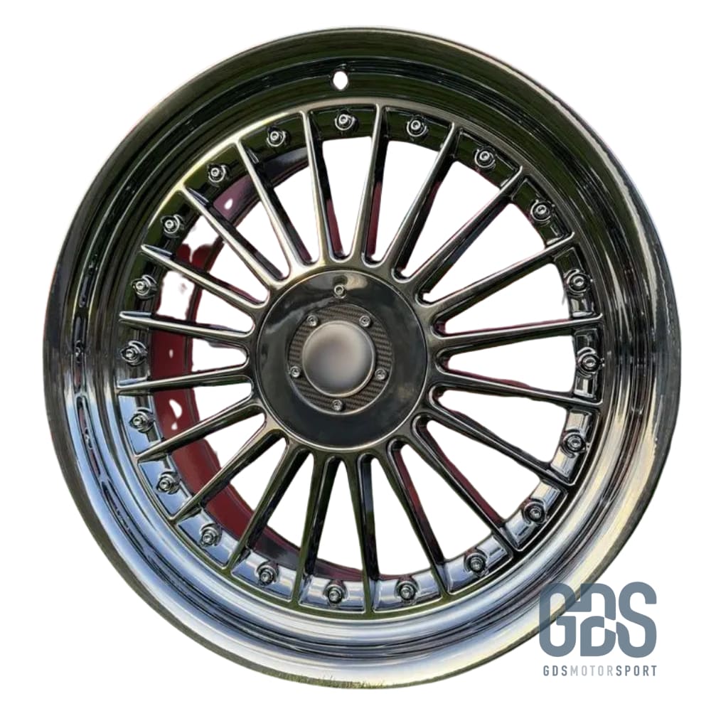 4 jantes style Alpina classique Chromé BMW R17’’ X 8 ET20 9’’ ET15 - Jantes et pneus - GDS Motorsport