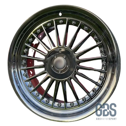 4 jantes Look Alpina classique Chromé BMW R17’’ X 8 ET20 9’’ ET15 - Jantes et pneus - GDS Motorsport