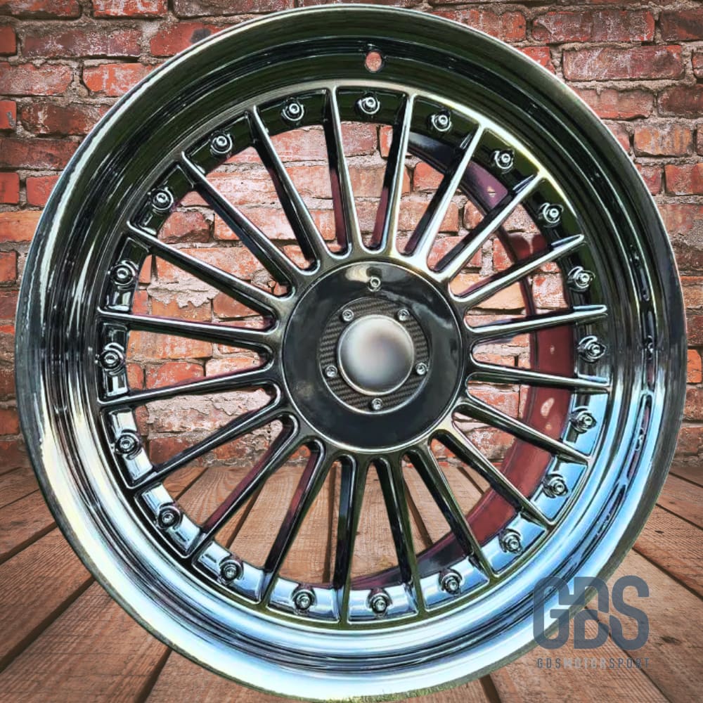 4 jantes style Alpina classique Chromé BMW R17’’ X 8 ET20 9’’ ET15 - Jantes et pneus - GDS Motorsport