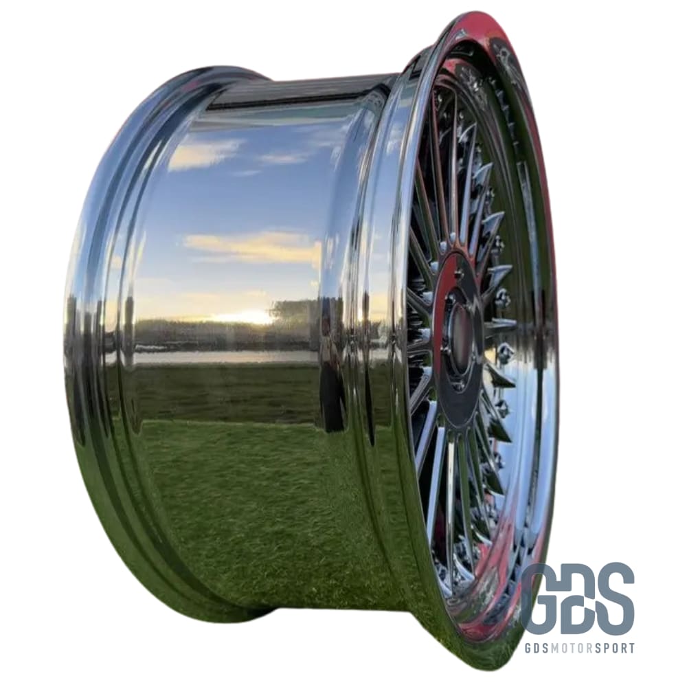 4 jantes style Alpina classique Chromé BMW R17’’ X 8 ET20 9’’ ET15 - Jantes et pneus - GDS Motorsport