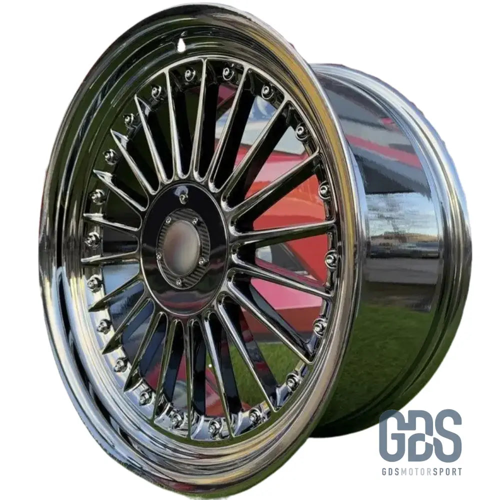4 jantes Look Alpina classique Chromé BMW R17’’ X 8 ET20 9’’ ET15 - Jantes et pneus - GDS Motorsport