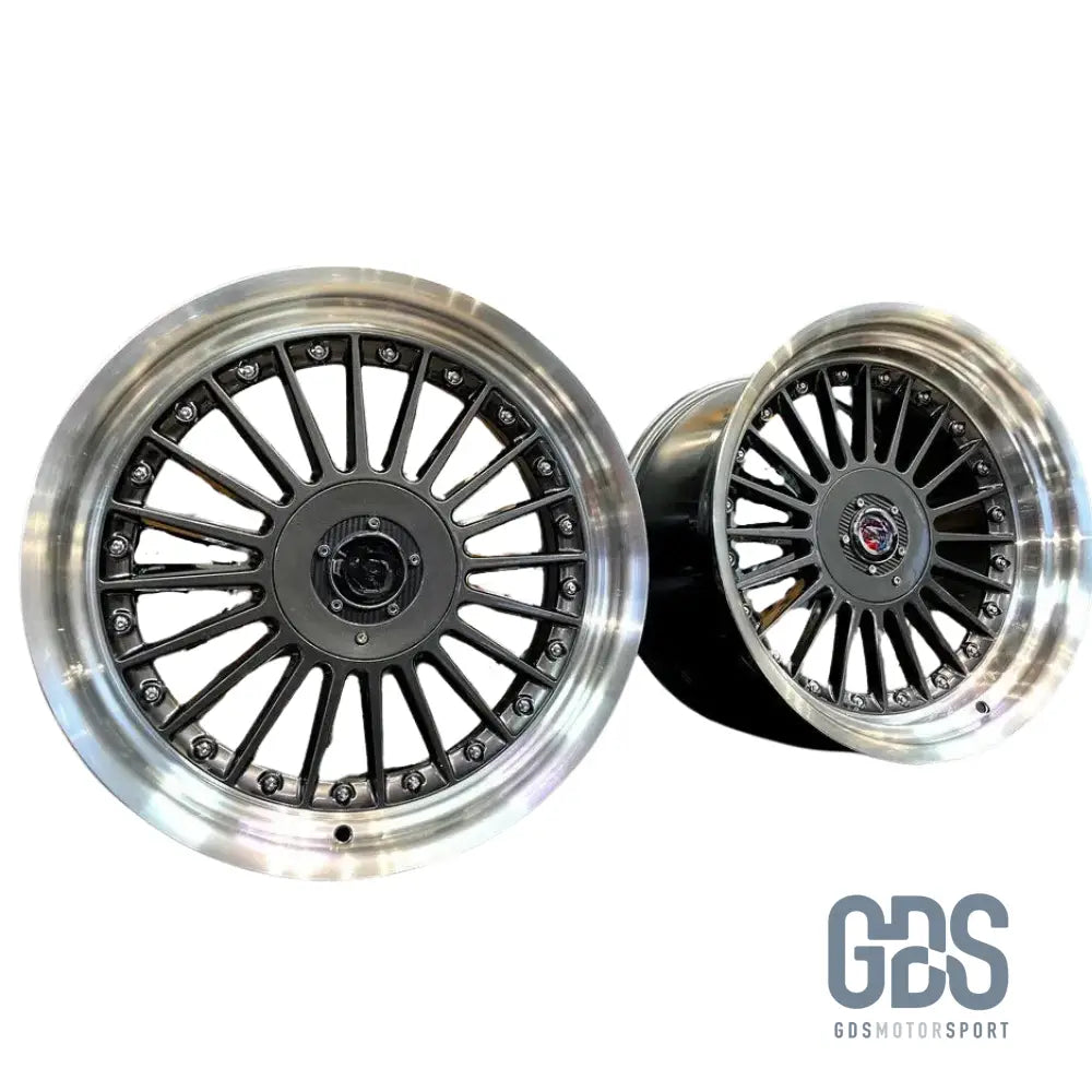 4 jantes Look Alpina classique Gris Métallique BMW R17’’ X 8 ET20 9’’ ET15 - Jantes et pneus - GDS Motorsport