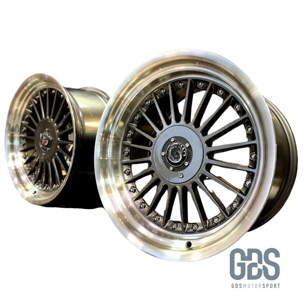 4 jantes style Alpina classique Gris Métallique BMW R17’’ X 8 ET20 9’’ ET15 - Jantes et pneus - GDS Motorsport