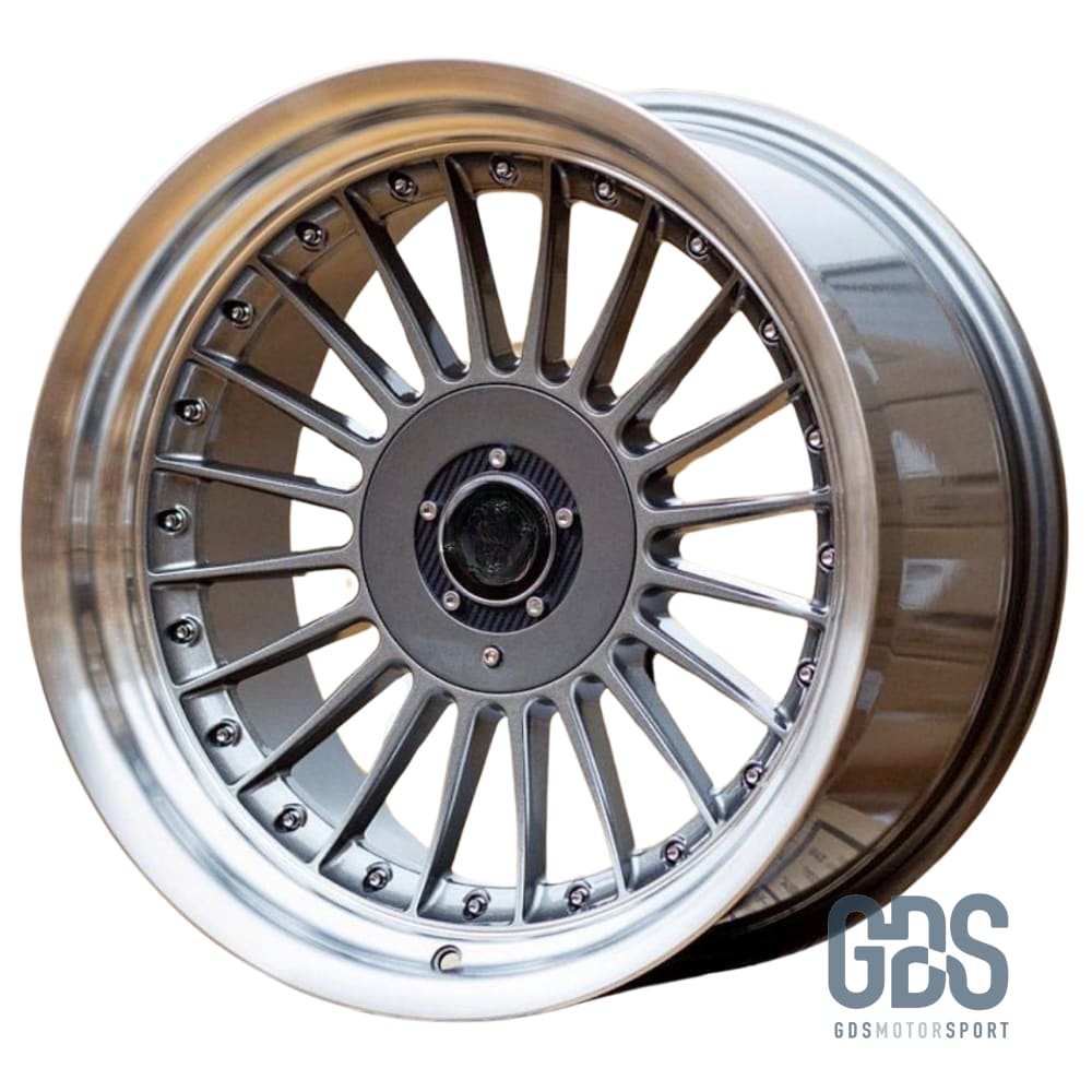 4 jantes style Alpina classique Gris Métallique BMW R17’’ X 8 ET20 9’’ ET15 - Jantes et pneus - GDS Motorsport
