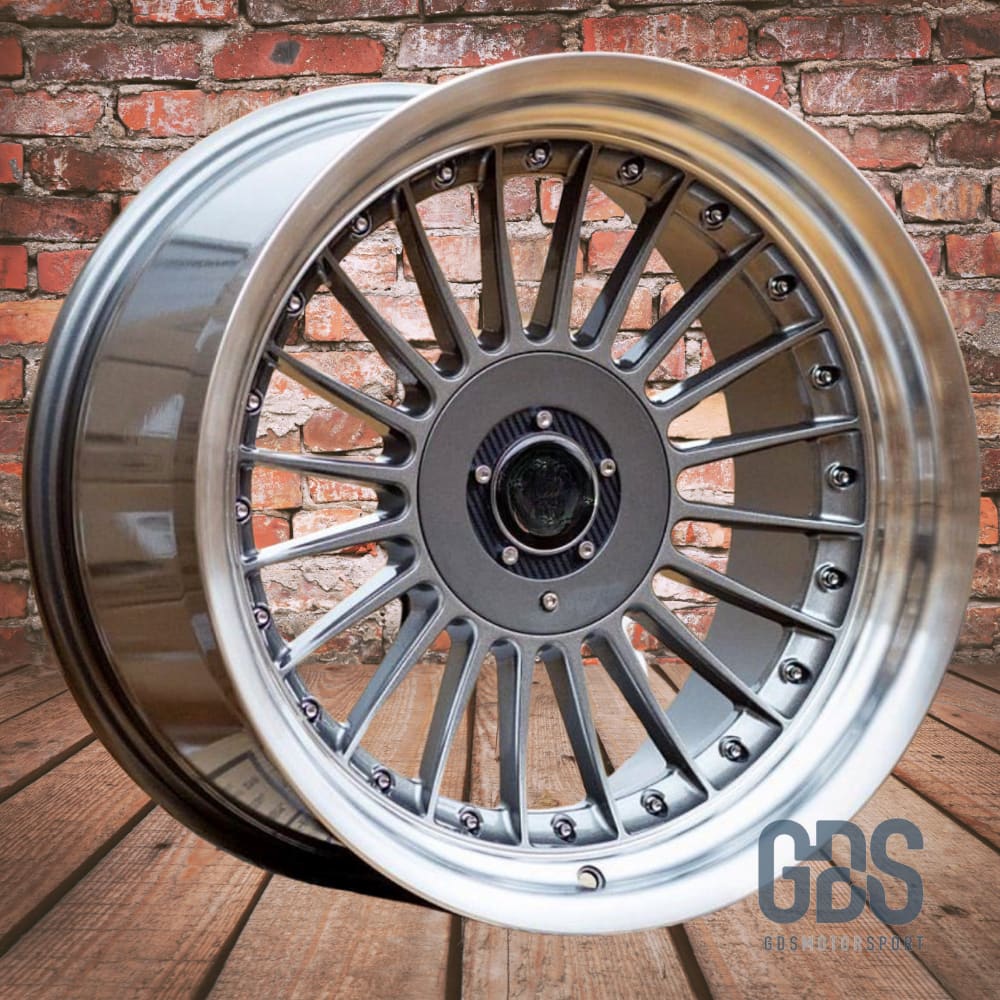 4 jantes style Alpina classique Gris Métallique BMW R17’’ X 8 ET20 9’’ ET15 - Jantes et pneus - GDS Motorsport