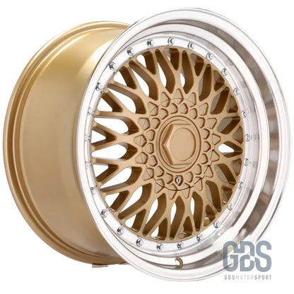 4 jantes style bbs rs centre doré bmw r17’’ x 7.5’’ et20 8.5’’ - jantes et pneus
