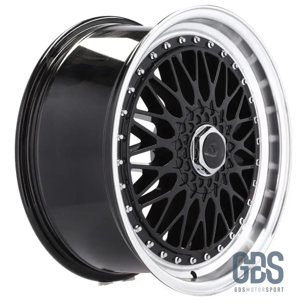 4 jantes style BBS RS centre Noir BMW R17’’ X 7.5’’ ET35 - Jantes et pneus - GDS Motorsport