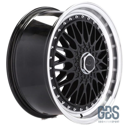 4 jantes style BBS RS centre Noir BMW R18’’ X 8’’ ET35 9.5’’ - Jantes et pneus - GDS Motorsport