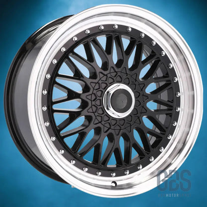 4 jantes style bbs rs centre noir bmw r18’’ x 8’’ et35 9.5’’ - jantes et pneus