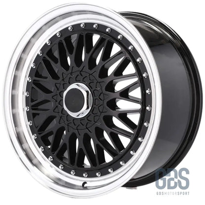 4 jantes style bbs rs centre noir bmw r18’’ x 8’’ et35 9.5’’ - jantes et pneus