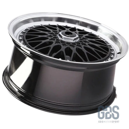4 jantes style bbs rs centre noir bmw r18’’ x 8’’ et35 9.5’’ - jantes et pneus