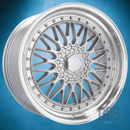 4 jantes style bbs rs gris bmw r17’’ x 7.5’’ et35 8.5’’ - jantes et pneus