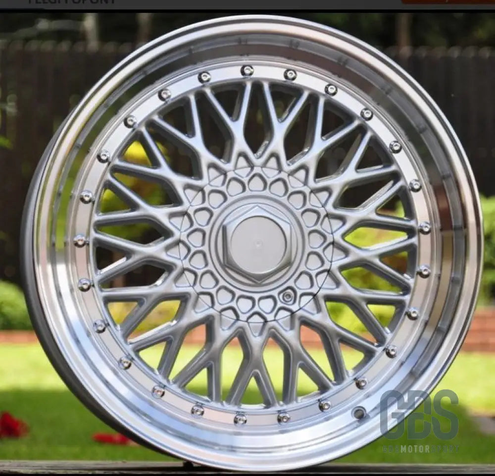 4 jantes style bbs rs gris bmw r17’’ x 7.5’’ et35 8.5’’ - jantes et pneus