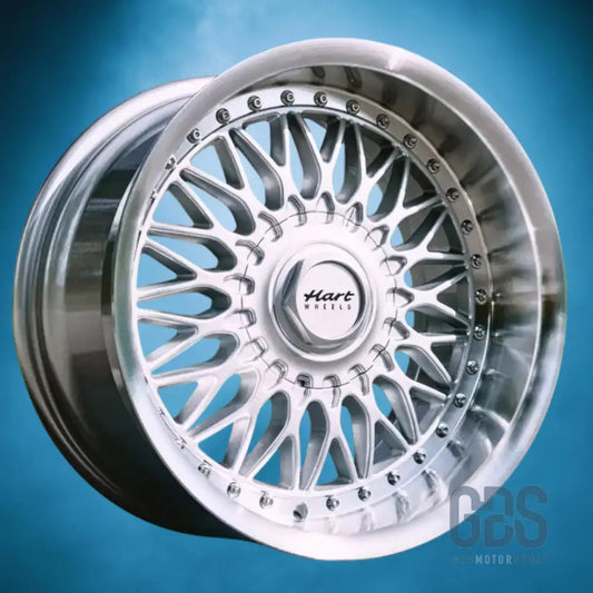 4 jantes style bbs rs hart gris bmw r17’’ x 8’’ et20 9’’ et22 - jantes et pneus