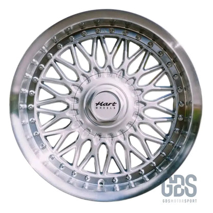4 jantes style bbs rs hart gris bmw r17’’ x 8’’ et20 9’’ et22 - jantes et pneus
