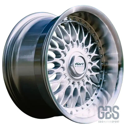 4 jantes style bbs rs hart gris bmw r17’’ x 8’’ et20 9’’ et22 - jantes et pneus