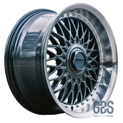4 jantes style BBS RS HART Gris Metalique BMW R17’’ X 8’’ ET20 9’’ ET22 - Jantes et pneus - GDS Motorsport