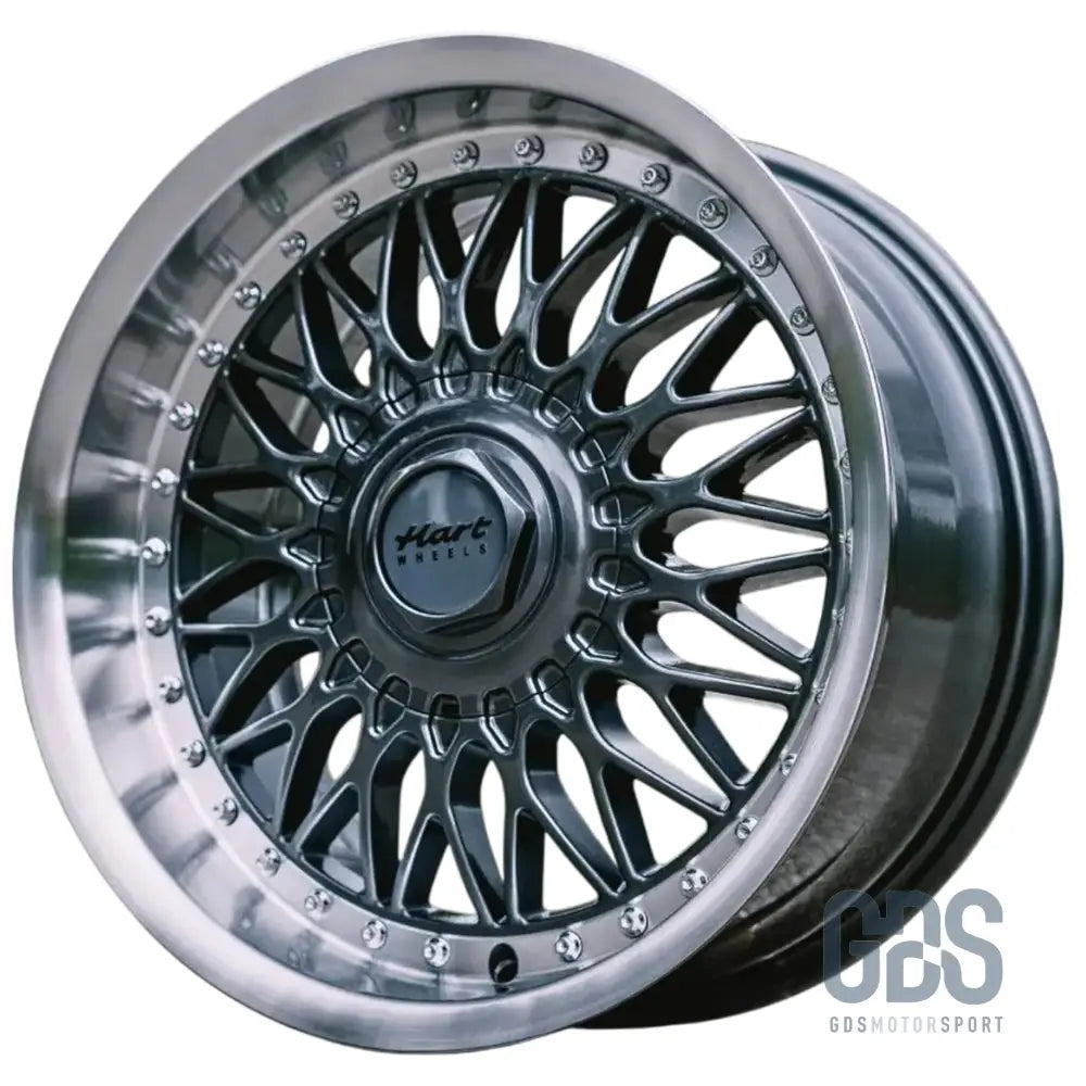 4 jantes style bbs rs hart gris metalique bmw r17’’ x 8’’ et20 9’’ et22 - jantes et pneus
