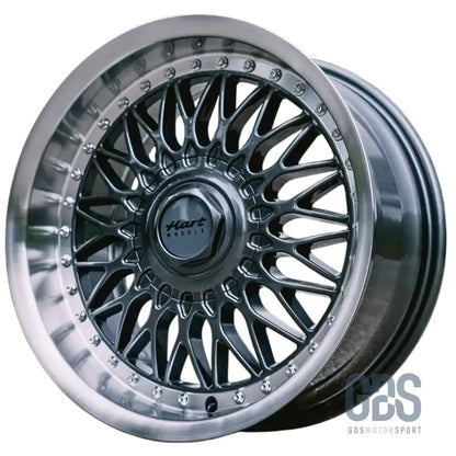 4 jantes style bbs rs hart gris metalique bmw r17’’ x 8’’ et20 9’’ et22 - jantes et pneus