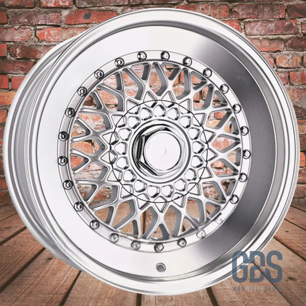4 jantes Look BBS RS OLD School BMW R16’’ X 7.5’’ ET18 - Pack monte au carré 7.5 - Jantes et pneus - GDS Motorsport