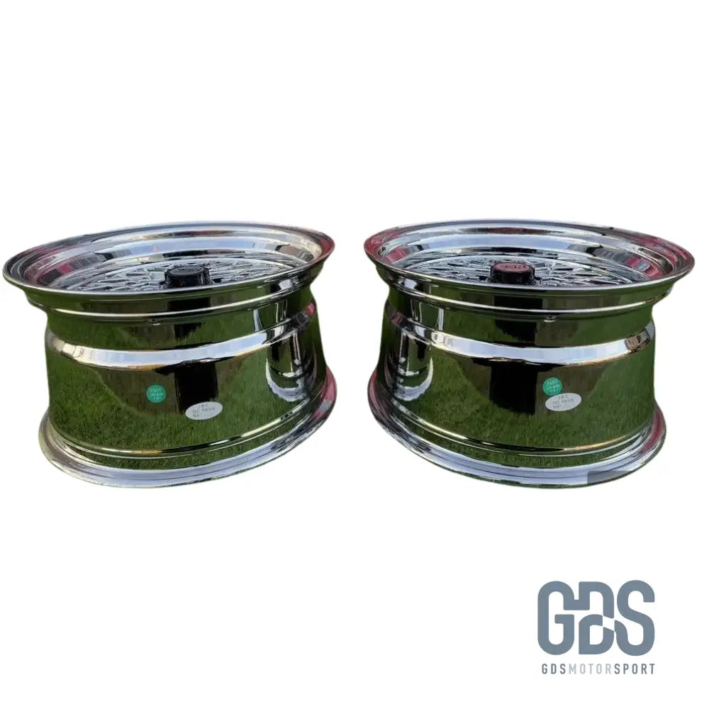 4 jantes Look Soler SSR Mesh Formula Chrome BMW R15’’ X 8.25’’ ET20 - Jantes et pneus - GDS Motorsport