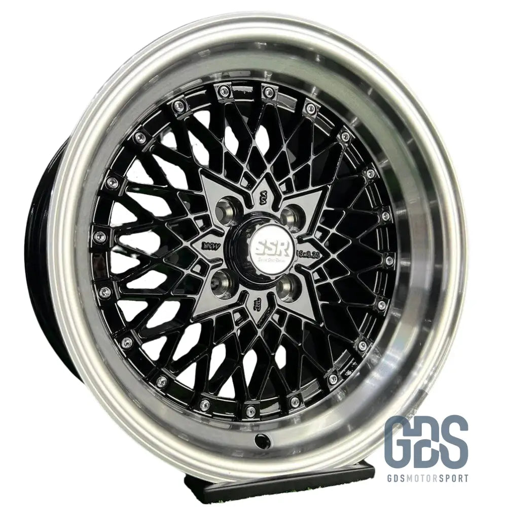 4 jantes Look Soler SSR Mesh Formula Noir BMW R15’’ X 8.25’’ ET20 - Jantes et pneus - GDS Motorsport