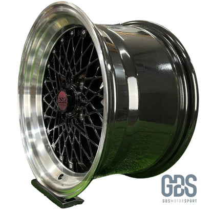 4 jantes style Soler SSR Mesh Formula Noir BMW R15’’ X 8.25’’ ET20 - Jantes et pneus - GDS Motorsport