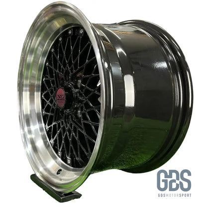 4 jantes Look Soler SSR Mesh Formula Noir BMW R15’’ X 8.25’’ ET20 - Jantes et pneus - GDS Motorsport