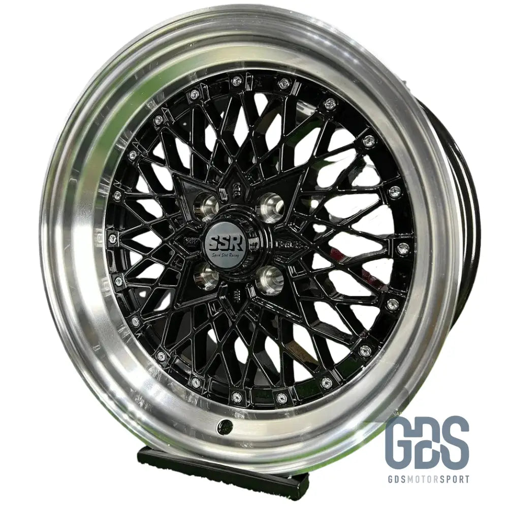 4 jantes Look Soler SSR Mesh Formula Noir BMW R15’’ X 8.25’’ ET20 - Jantes et pneus - GDS Motorsport