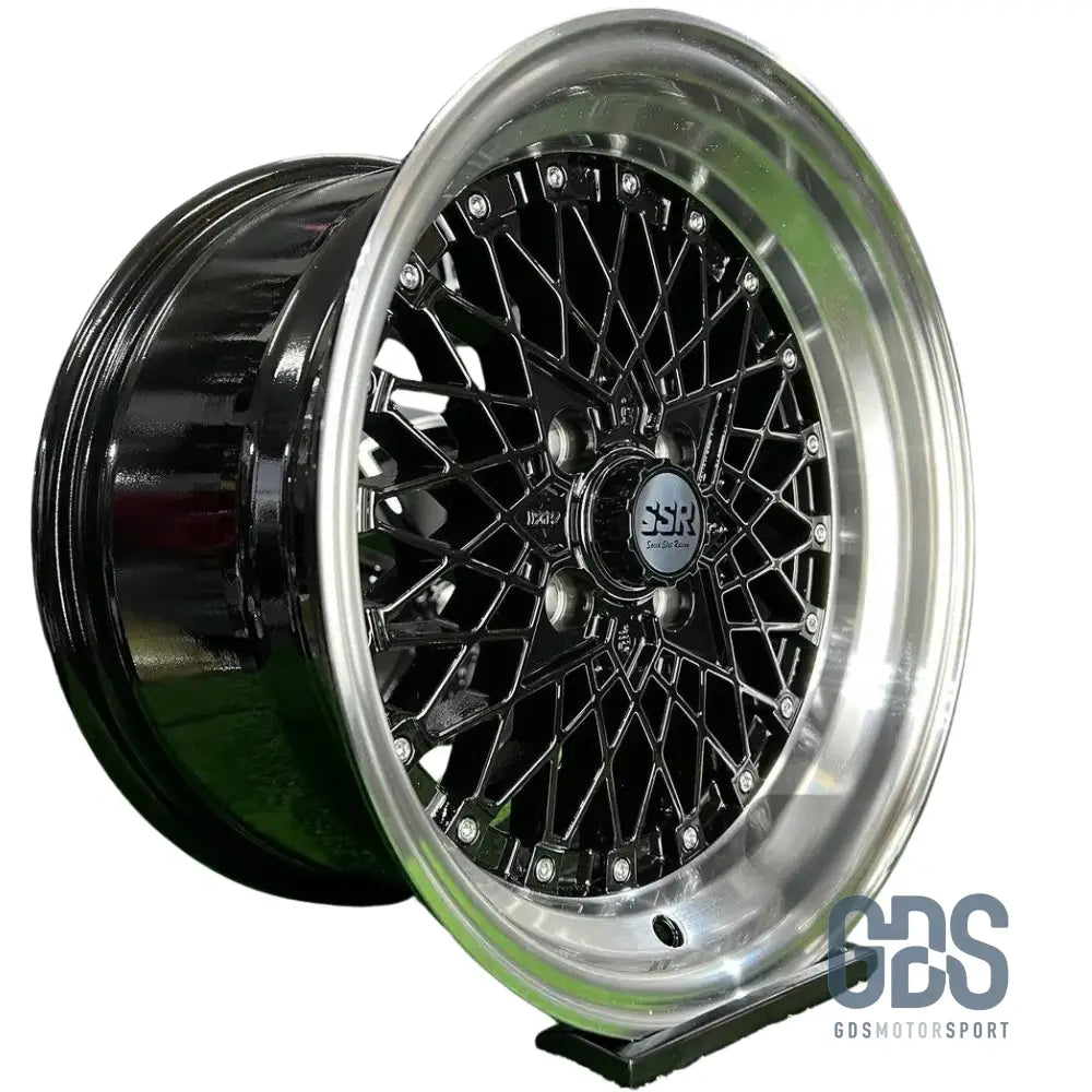 4 jantes Look Soler SSR Mesh Formula Noir BMW R15’’ X 8.25’’ ET20 - Jantes et pneus - GDS Motorsport