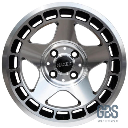 4 jantes style Turbomac rally BMW R15’’ X 7’’ ET24 - Jantes et pneus - GDS Motorsport