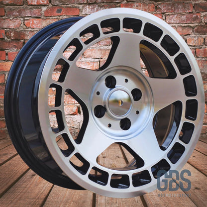 4 jantes style Turbomac rally BMW R15’’ X 7’’ ET24 - Jantes et pneus - GDS Motorsport