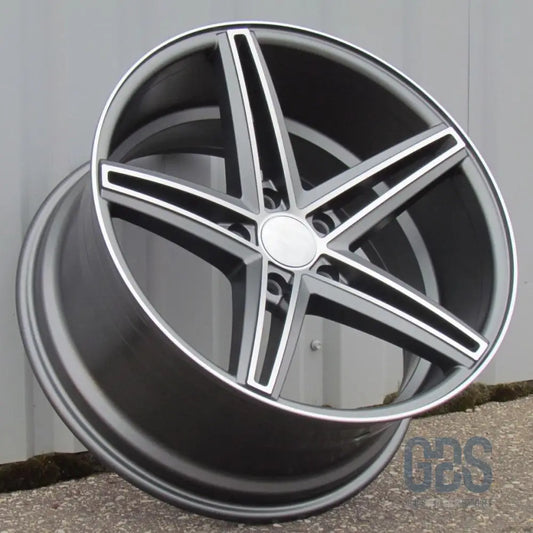 4 jantes style vossen 5 branches bmw r18’’ x 8’’ et35 9’’ - jantes et pneus