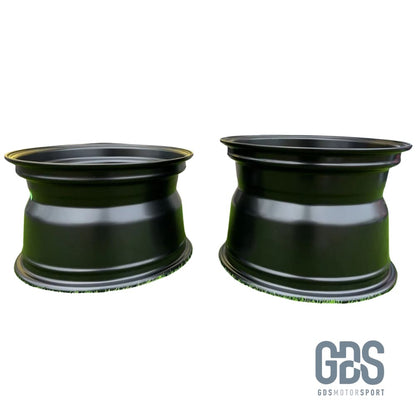 4 jantes style Watanabe Noir Mate BMW R15’’ X 9’’ ET0 10.5’’ ET-15 - Jantes et pneus - GDS Motorsport