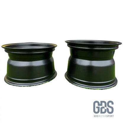 4 jantes Look Watanabe Noir Mate BMW R15’’ X 9’’ ET0 10.5’’ ET-15 - Jantes et pneus - GDS Motorsport