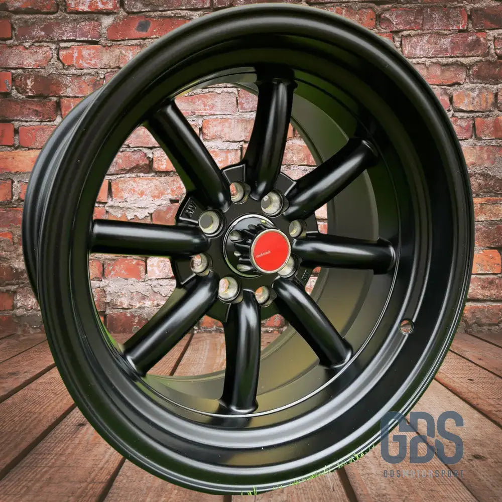 4 jantes Look Watanabe Noir Mate BMW R15’’ X 9’’ ET0 10.5’’ ET-15 - Jantes et pneus - GDS Motorsport