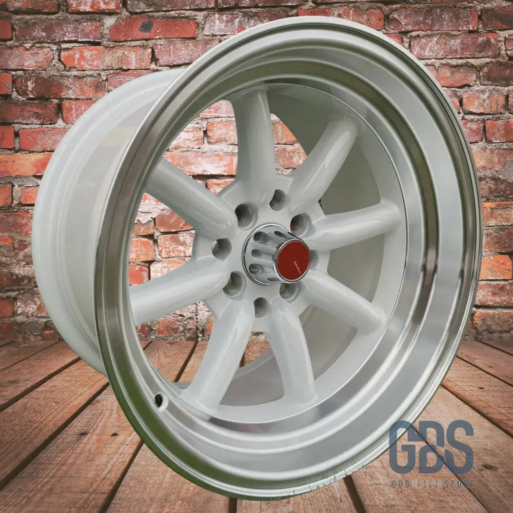 4 jantes Look Watanabe Rota Blanc BMW R15’’ X 9’’ ET0 10.5’’ ET-15 - Jantes et pneus - GDS Motorsport