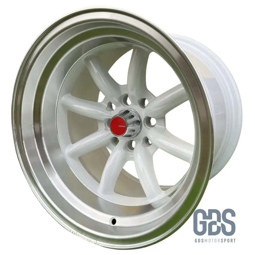 4 jantes Look Watanabe Rota Blanc BMW R15’’ X 9’’ ET0 10.5’’ ET-15 - Jantes et pneus - GDS Motorsport